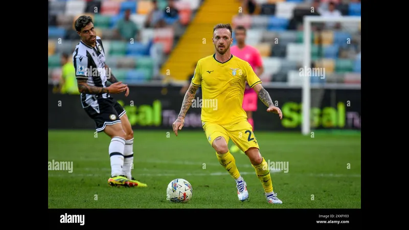 Trận đấu giữa Udinese và Lazio Trận đấu giữa Udinese và Lazio